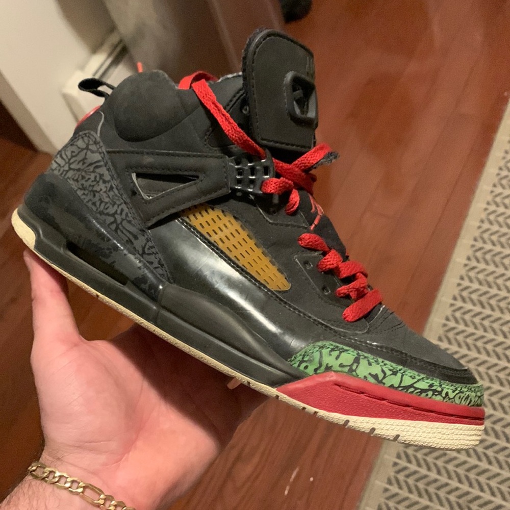 Air Jordan spizike ( black/ varsity red )